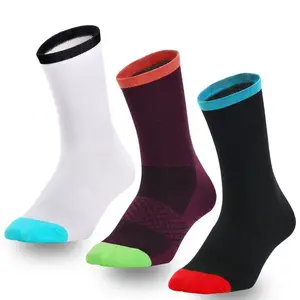 Funny Socks Custom Logo Design Anti Fungal Silver Sport Grip Football Fuzzy Novelty Men Dress Colorful Happy Funny Socks