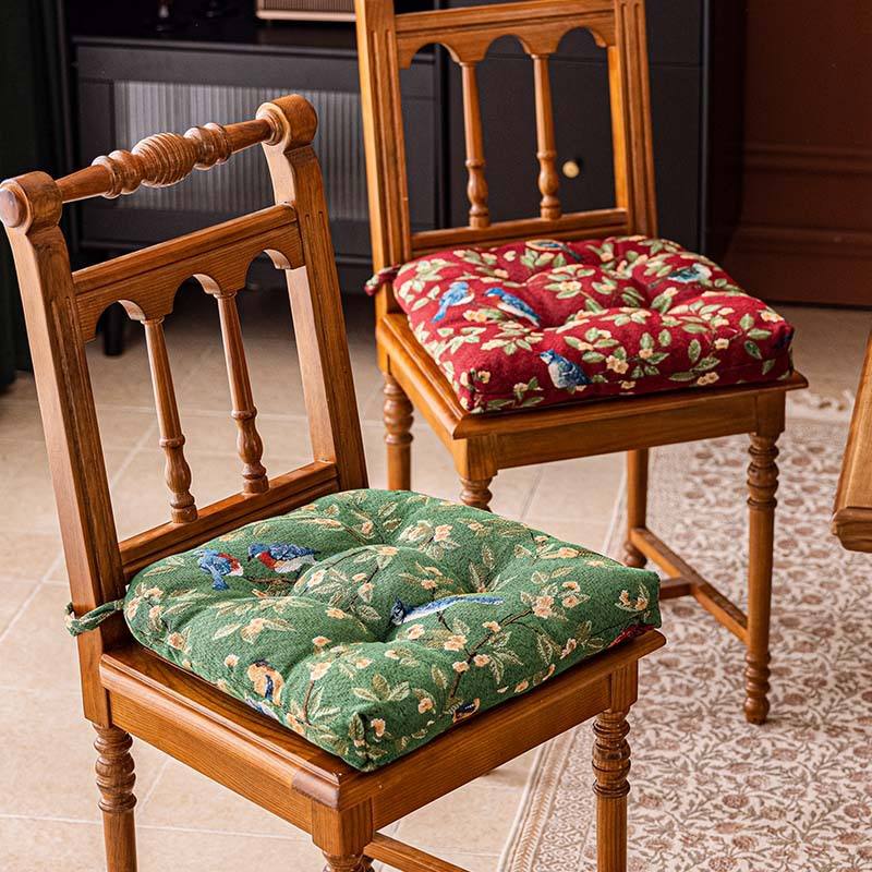 Kitchen Chair Indoor Dining Chair Cushions With Ties Non Woven