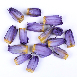 Lan Lian Hua en stock, fleurs <span class=keywords><strong>de</strong></span> lotus bleues séchées entières, boutons <span class=keywords><strong>de</strong></span> fleurs fermés, lotus bleu en vrac, thé aux fleurs - Product Image 4