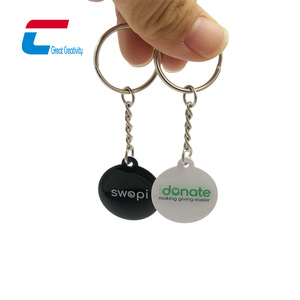 Etiqueta RFID personalizada de 13.56 MHz, grabable y regrabable, para control de acceso y registro de asistencia del personal. - Product Image 2