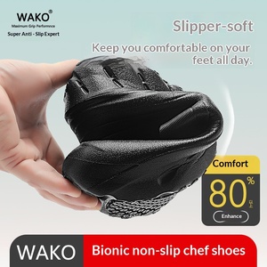 รองเท้าทำงานกันลื่นสำหรับผู้ชาย ITEC Wholesale <span class=keywords><strong>WAKO</strong></span> เหมาะสำหรับโรงงานอาหาร โรงแรม ร้านอาหาร โรงอาหาร รองเท้าเชฟกันน้ำเพื่อความปลอดภัย - Product Image 3