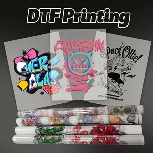 Ready to Press DTF Heat Transfer Designs PET Film for Clothing Printing with Heat Press - Product Image 2