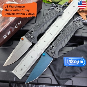 Cuchillo BM18060 con mango de fibra de nylon y hoja de material Magnacut, ideal para camping al aire libre y fines EDC. - Product Image 4