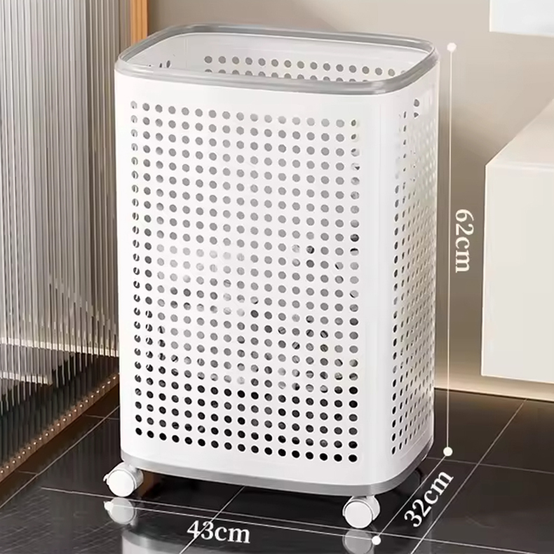 Ruedas blancas grandes estándar sin cubierta.