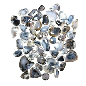 Opale dendritique de haute qualité – Cabochon poli, pierre précieuse en vrac, prix de gros - Product Image 1