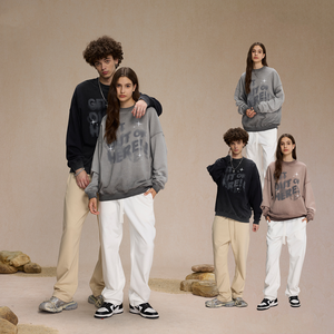 Sweat à capuche personnalisable en molleton de coton épais unisexe, veste à capuche polyvalente pour le sport - Product Image 4