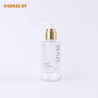 SENZESY Flacon pulvérisateur cylindrique en PET personnalisé de 150 ml, réutilisable, pour toner, lotion corporelle, sérum de soin de la peau, emballage cosmétique durable