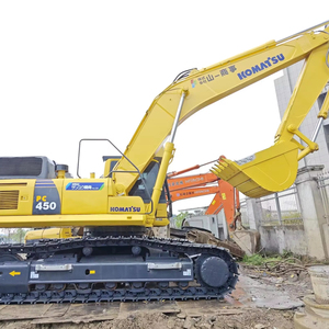 Excavadora usada de 45 toneladas con motor Mini 320D en Shanghái, marca original de Japón, con orugas hidráulicas, de la marca Komatsu, de la marca japonesa, de la marca Komatsu, de la marca japonesa, de la marca original, con el motor de la gama de los modelos 320D - Product Image 1
