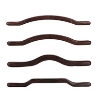 Rodillo de Masaje Corporal de Madera Natural Wenge, Herramienta Manual de Relajación Muscular, Ecológica, para Spa, Salón, Hogar, Profesional