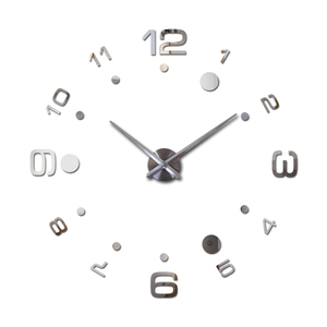 <span class=keywords><strong>Horloge</strong></span> <span class=keywords><strong>murale</strong></span> 3D de grande taille, décoration de la maison, sans cadre, Simple et décoratif, DIY bricolage - Product Image 6