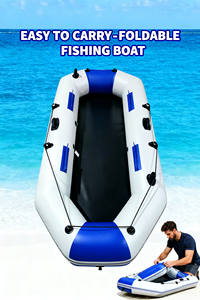 <span class=keywords><strong>Bote</strong></span> Inflable YUNFAN para 5 Personas, Listo para Navegar, 3 Cámaras de Aire, Casco de PVC, Capacidad de Carga de 415 kg, Uso Estacional - Product Image 6