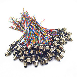 โรงงานความงามที่กำหนดเอง8ขา24AWG สายกับ <span class=keywords><strong>Jst</strong></span>/ GX16เชื่อมต่อลากสาย - Product Image 1