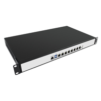 Firewall Pfsense 1U Barebone LGA 1150 (4e génération) avec processeur X86 Intel i3-4150, i5-4460, i7-4770, carte mère ITX B85 DDR3 et 8 ports LAN