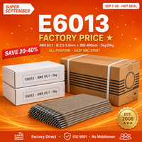 Électrode de soudage 1/8 E6013 2,5 mm 3,15 mm 3,2 mm 20 kg/boîte AWS Varillas De Soldarel Electrodo De Soldadura 6013 Factory