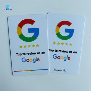 Tarjetas de revisión NFC personalizadas Revisión de <span class=keywords><strong>Google</strong></span> Tarjetas de retroalimentación de PVC de doble cara <span class=keywords><strong>Tarjeta</strong></span> de visita para llamadas - Product Image 3