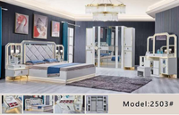 Ensemble de chambre à coucher haut de gamme, best-seller, style moderne luxueux pour la maison