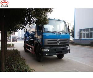 Camion <span class=keywords><strong>aspirateur</strong></span> d'eaux usées Dongfeng 4500 mm d'empattement, 8 m3, 8000 L, nettoyeur d'égouts lourd avec déchargement <span class=keywords><strong>hydraulique</strong></span> et porte arrière - Product Image 2