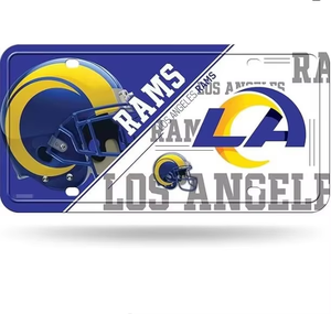 32 NFLteams Football Personnalisé New Orleans Saints Métal Auto Tag Aluminium Plaque D'immatriculation De Voiture En Aluminium Idéal pour Camion/Voiture/SUV - Product Image 5