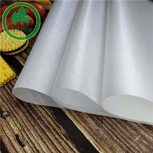 Wholesale Food Grade Virgin Pulp 35gsm 40gsm MG White Kraft <b>Paper</b> with PE Coating - Product Image 4