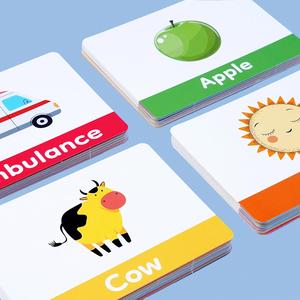 100 Tarjetas de Memoria Flash para Niños Pequeños con Números, Animales, Frutas, Letras y Palabras Visuales para Jardín de Infancia - Product Image 4