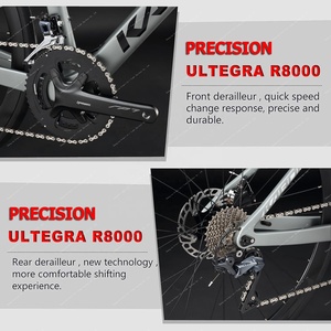 Vélo de route Blaze8.0 T800 entièrement en carbone, 22 vitesses, freins à disque Shimano <span class=keywords><strong>Ultegra</strong></span> <span class=keywords><strong>R8000</strong></span>, 700C, vélo de course, 50/53/56/58 cm - Product Image 3