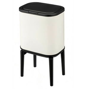 <span class=keywords><strong>Cubo</strong></span> <span class=keywords><strong>de</strong></span> <span class=keywords><strong>Basura</strong></span> Moderno <span class=keywords><strong>Alto</strong></span> con Patas Elevadas 90 °   <span class=keywords><strong>Cubo</strong></span> <span class=keywords><strong>de</strong></span> <span class=keywords><strong>Basura</strong></span> Elegante con Tapa Abierta <span class=keywords><strong>y</strong></span> Contenedor Interior Extraíble para Cocina <span class=keywords><strong>y</strong></span> Sala <span class=keywords><strong>de</strong></span> Estar - Product Image 1