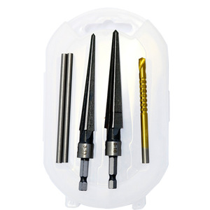 Hss Tapered Reamer Set 3-13 5-16 Woodworking Hole Expander Manual Hand Tool For Home Use - Product Image 1