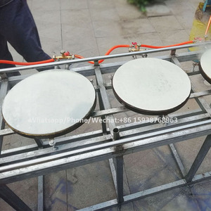 Machine pour fabriquer le pain plat de qualité supérieure, 40cm de diamètre, par pression, chauffage à gaz, capati - Product Image 6