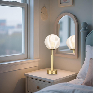 A8367-1 hiện đại thanh lịch LED bảng đèn với cảm ứng vô cấp mờ đơn giản trang trí nội thất tính năng pin Powered - Product Image 2