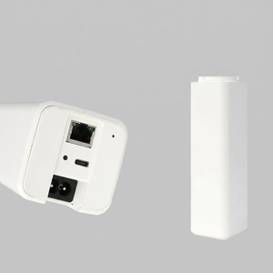 Aanpasbare moderne metalen slimme elektrische gordijnrail met automatische aanpassing en afstandsbediening voor kantoor gebruik, compatibel met slimme huizen. - Product Image 5