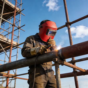 Factory Wholesale Handheld <strong>Automatic</strong> Dimming <strong>Welding</strong> Helmet for Flexible <strong>Operation</strong> in Short-Term <strong>Welding</strong> Tasks - Product Image 4