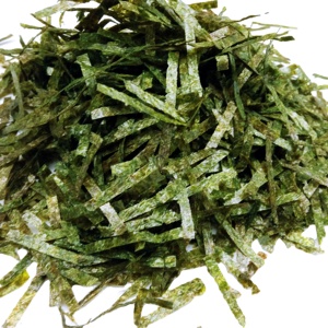 Kizami Nori Fábricas de alimentos y restaurantes Tiendas para pasteles Galletas Bolas de pulpo100g * 50 Bolsas Grado C Longitud DE LA Width1-4mm 3-6cm - Product Image 1