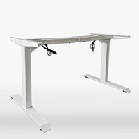 Mobilier de bureau à moteur silencieux à 3 étages Nouveau design Bureau d'ordinateur électrique réglable en hauteur Table sur pied moderne
