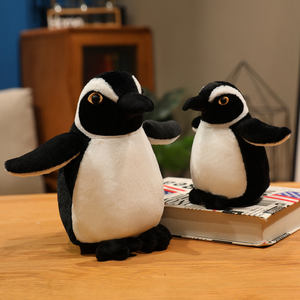 Pingüino Emperador de Peluche, Juguete de Peluche de Animales Polares, Decoración del Hogar, Regalo de Cumpleaños para Niños, Juguete de Peluche Suave de Pingüino - Product Image 6