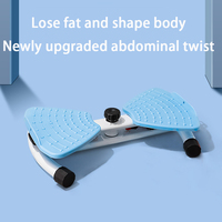 ZJFIT Disque de torsion pour exercices à domicile et hôtel, avec massage des pieds, perte de poids, emballage moderne et ludique, durable