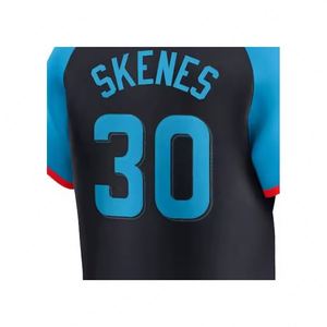Listo para enviar <span class=keywords><strong>Craig</strong></span> Biggio Navy Throwback Camiseta de béisbol cosida de la mejor calidad - Product Image 4