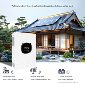 3.6KW IP65 Smart Double Sortie Hybride Onduleur Solaire Monophasé Grille avec Écran LCD Prend En Charge Les Batteries 24V - Product Image 5