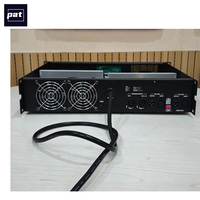 Amplificateur de puissance numérique stéréo haute qualité PAT DE2000 2*2000W 2 canaux 4 Ohm en métal pour caisson de basses
