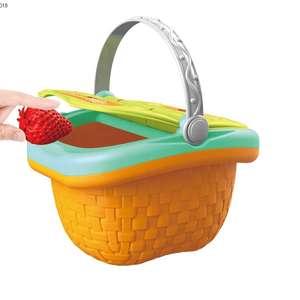 Jouet de pique-nique pour fille Panier à main Simulation de pizza <span class=keywords><strong>Burger</strong></span> <span class=keywords><strong>Fast</strong></span> <span class=keywords><strong>Food</strong></span> <span class=keywords><strong>Jeu</strong></span> de cuisine aux fruits Jouet de pique-nique pour enfants - Product Image 4