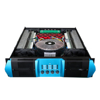 MA4888 Pro Audio 3U Amplificateur de puissance numérique stéréo classe H 4 canaux 1200W Amplificateurs linéaires haute puissance