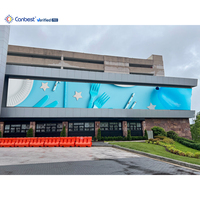 Écran LED DOOH Canbest pour publicité, double alimentation de secours, étanche, numérique, extérieur, 6,67 mm, 8 mm, 10 mm