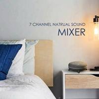 Machine à sons apaisants pour le sommeil avec veilleuse, 7 sons relaxants et lumière d'ambiance RVB, minuteur 30/60/90 min, aide au sommeil pour bébé, en plastique