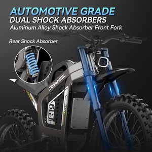 <span class=keywords><strong>Moto</strong></span> électrique Coswheel R19, moteur 6000W, batterie 72V 40Ah, autonomie 100 km, vitesse maximale 75 km/h, vélo électrique Stealth Bomber - Product Image 4
