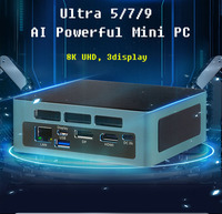 Potente Mini Computadora INYUDA N100, 3200MHz DDR4, M.2 NVMe SSD, WiFi LAN, Red Dual, Win11 para Oficina, Uso NAS y NUC