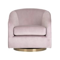 Fauteuil pivotant d'appoint moderne nordique en velours, réglable en hauteur, pour salon, salle à manger, chambre à coucher – Vente en gros directe usine