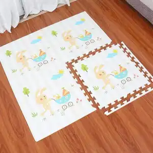 Viele Stile Tiere Alphabet Stadtverkehr Ungiftig Wasserdicht Eva Baby Kinder spielen Puzzle Mat