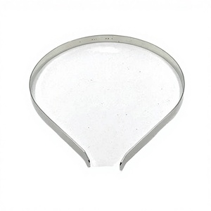 Diademas Metálicas MauTsu de 4mm para Niños con Extremos Curvados, Aros Lisos para Accesorios de Cabello DIY - Product Image 2