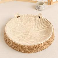 Griffoir et Lit pour Chat en Sisal - Lit pour Chat Grand et Durable, Écologique, Non Irritant, Adapté à Toutes les Saisons