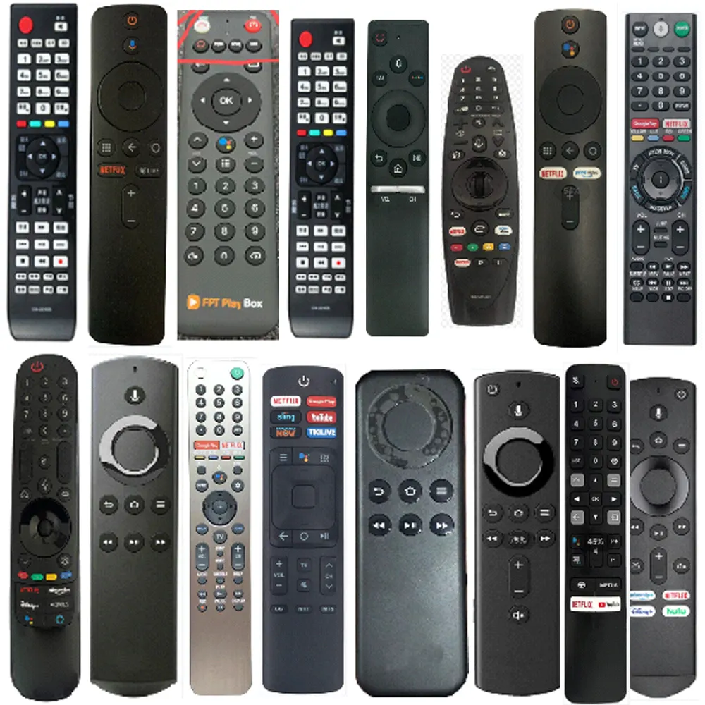 New Customized smart TV remote control Replacement Easy Setup Multi-function Remote Control Wholesale Fit for Most of LCD LED TV