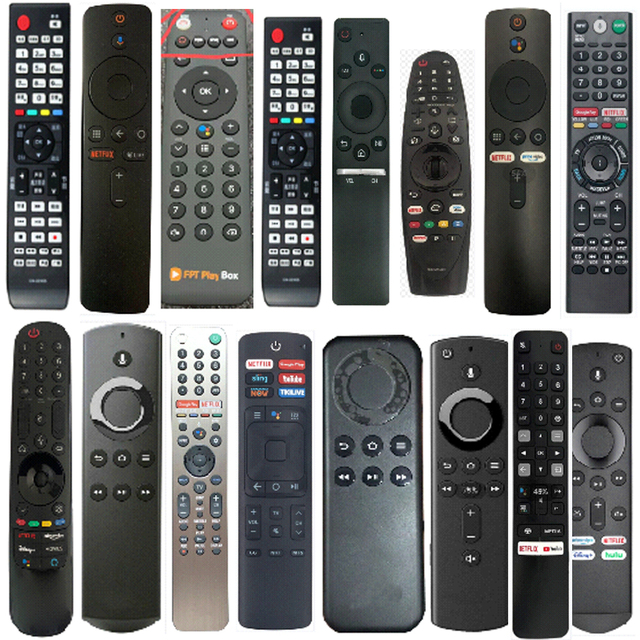 New Customized Smart TV Remote Control Replacement Easy Setup Multi-function Remote Control Wholesale Fit for Most of LCD LED TV